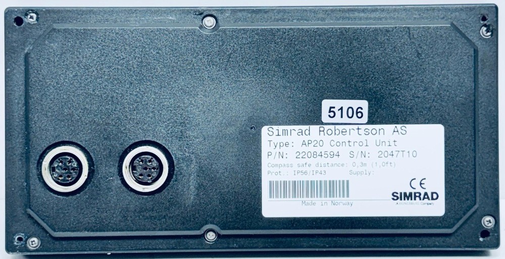 Simrad Roberston AP20 Autopilot Control Head