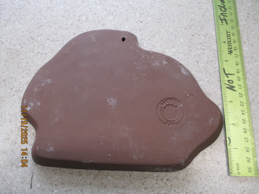 Ceramic Cookie Mold Rabbit Hart Stone