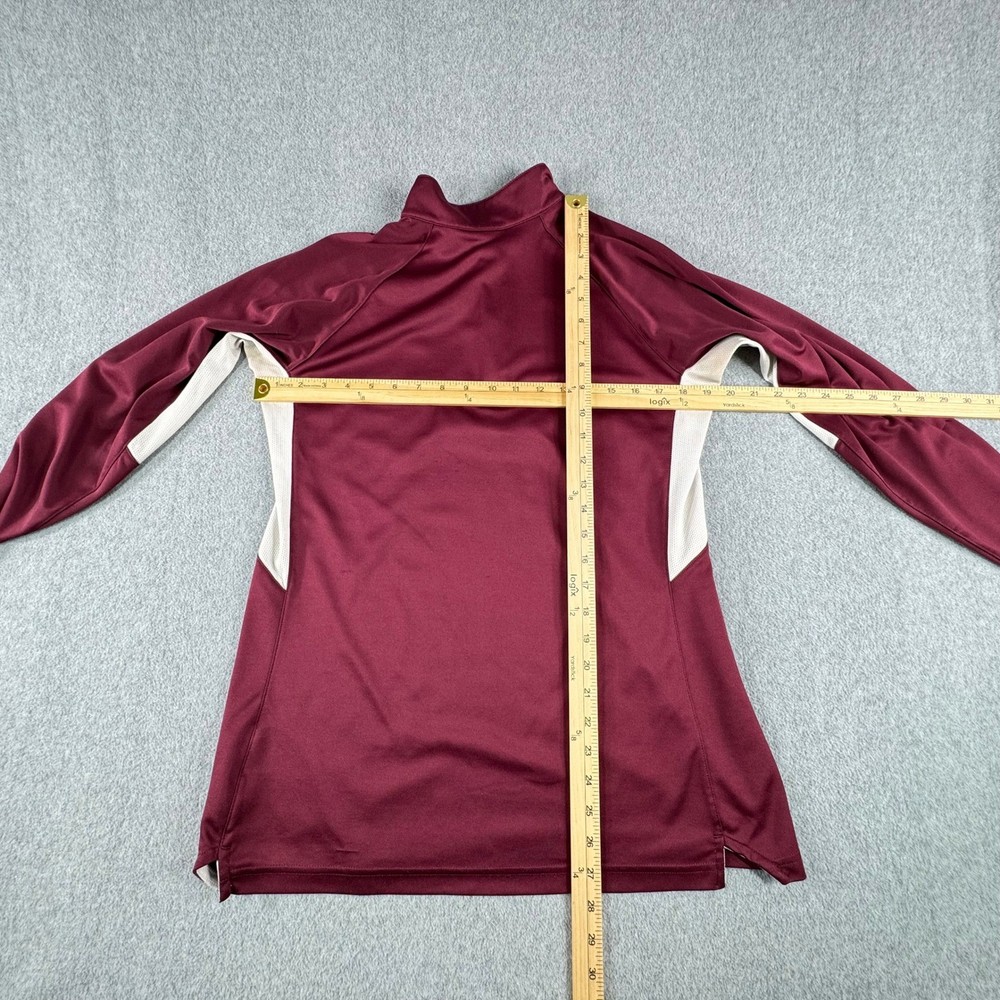 Nike Team Dri-FIT Texas Aggies 1/4 Zip Pullover Mens Medium Maroon