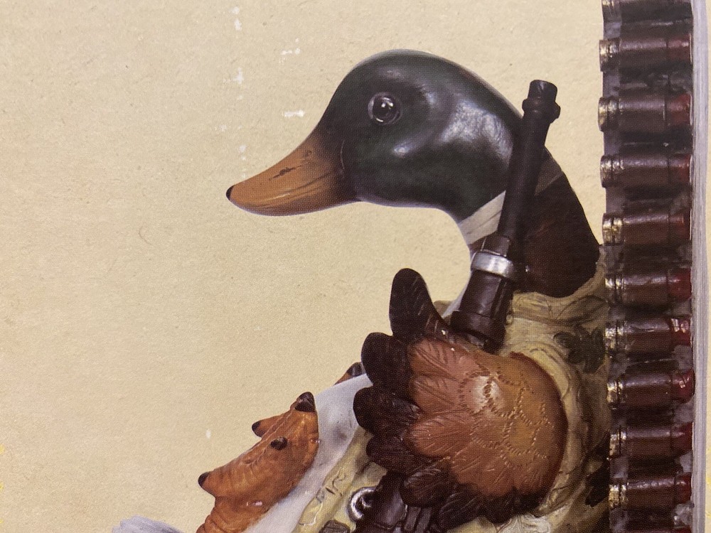 Classic Hunting Ducks Bookends Cracker Barrel New Open Box