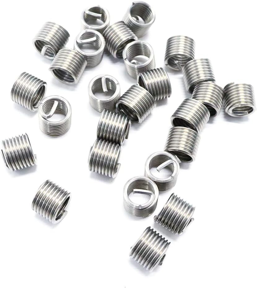 Effortless Thread Restoration Kit - 30pcs M10 Stainless Steel Inserts & Tools