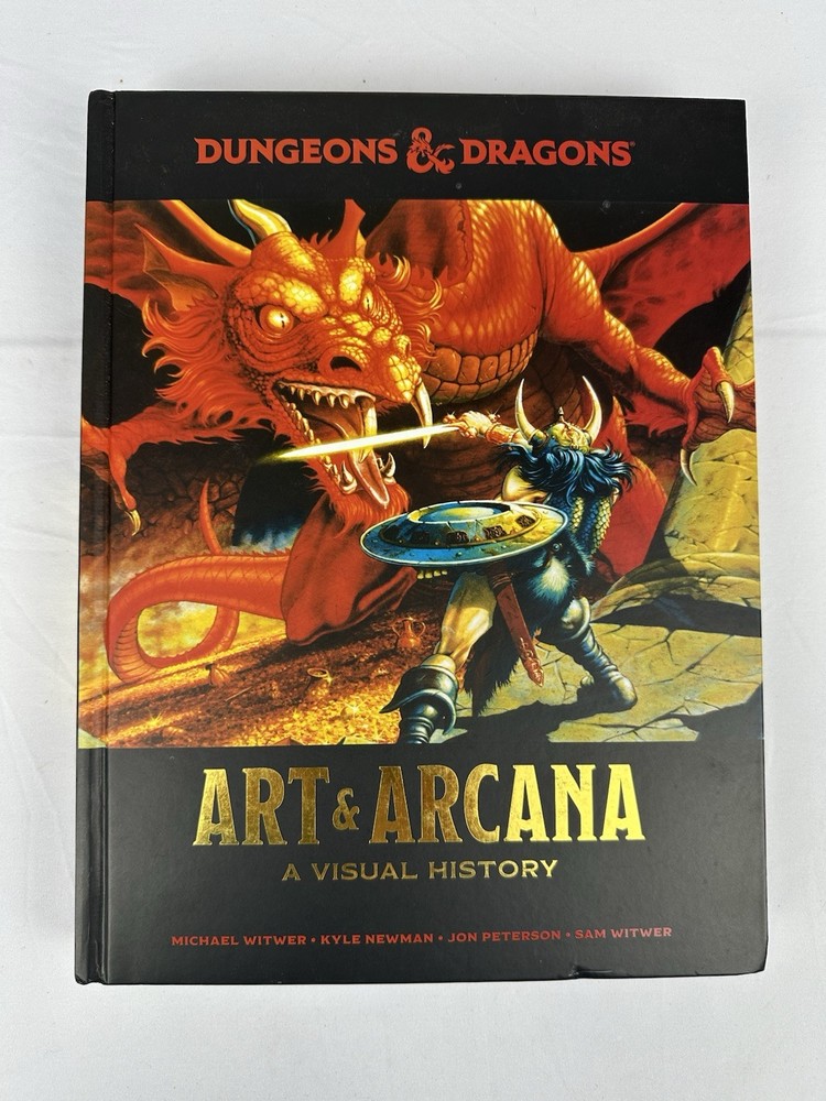 Dungeons & Dragons Art & Arcana: A Visual History Hardcover Book