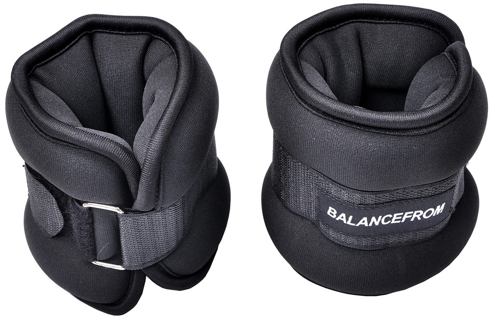 Fully Adjustable Ankle Wrist Arm Leg Weights, 1-20LBS, Multiple Options