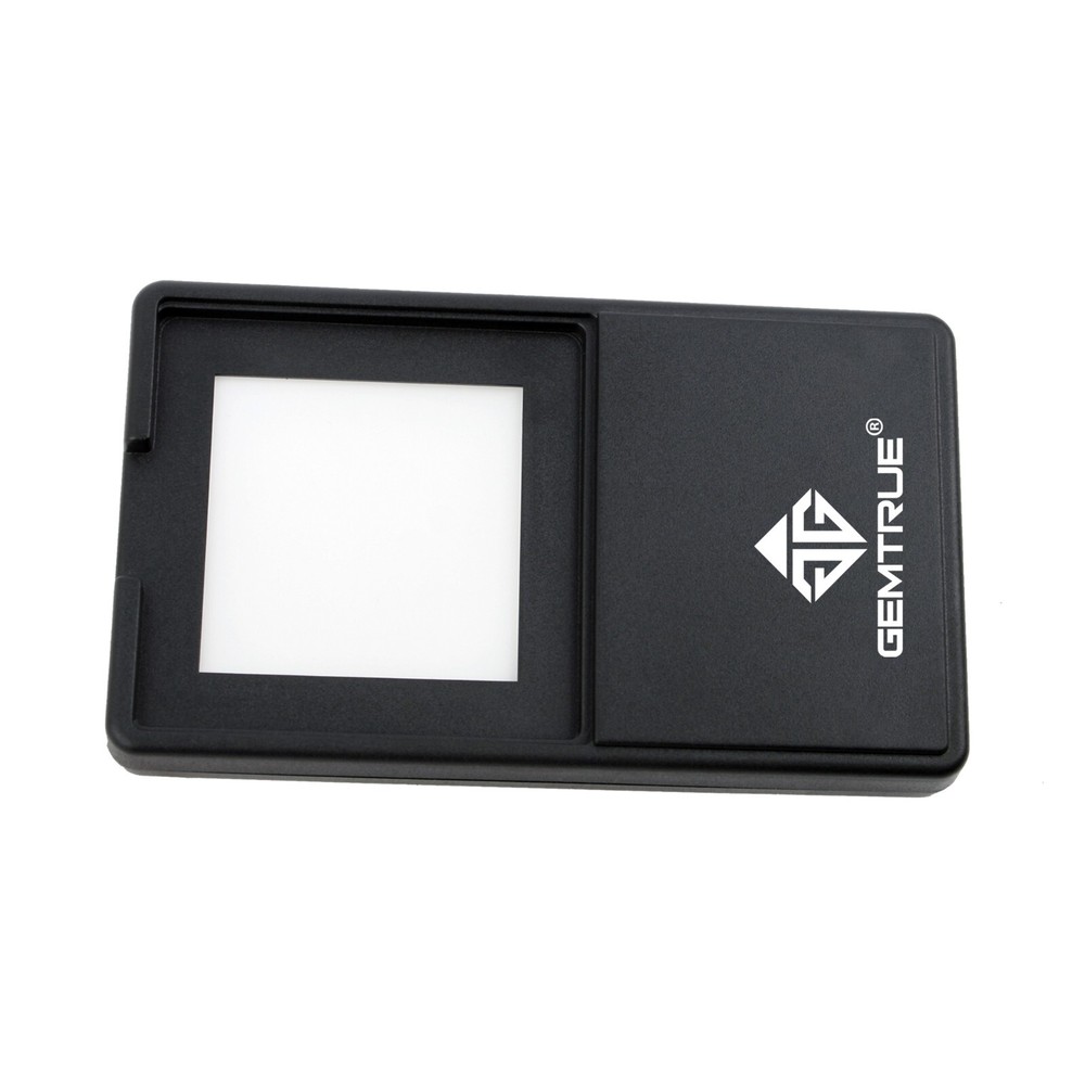 GemTrue Flat Diamond Light – Diffused Backlit Gemstone Viewing Tool