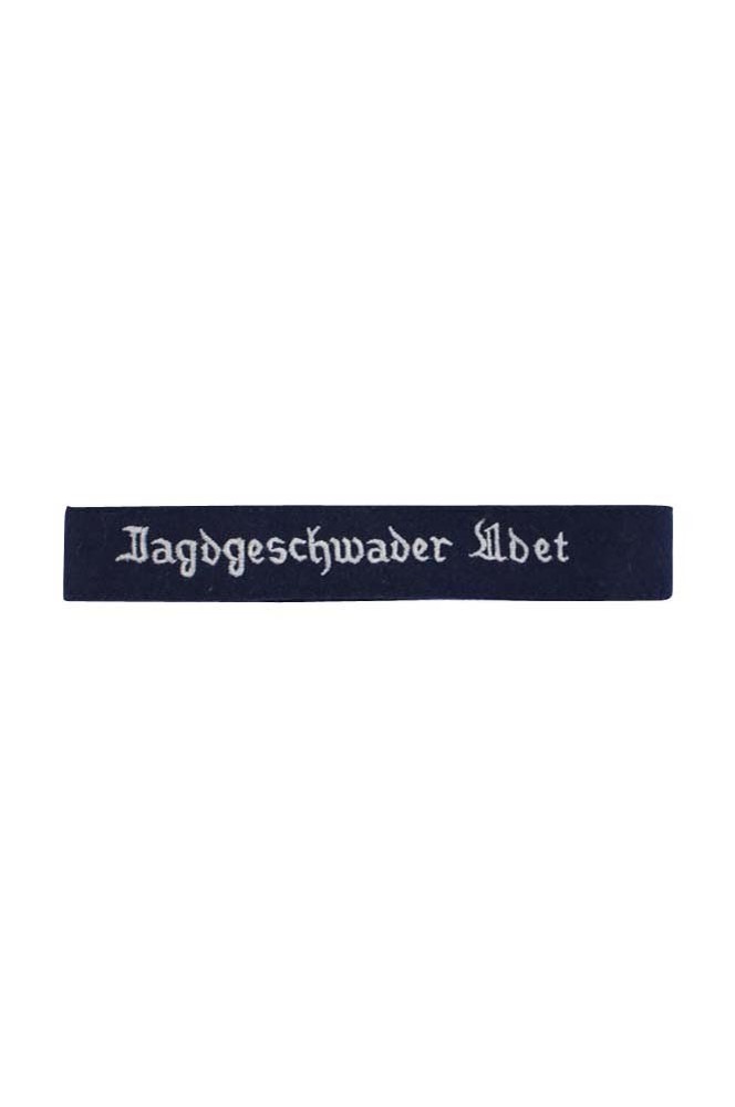 WWII Luftwaffe Jagdgeschwader Udet EM cuff title