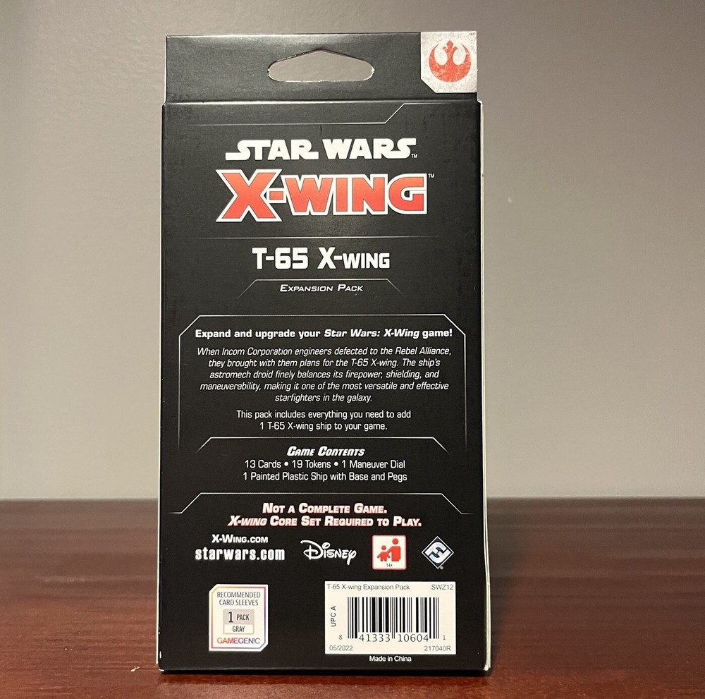 Star Wars X-wing Miniatures T-65 X-Wing 2.0