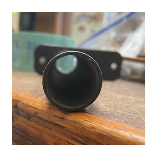 Set of 2 - Steel Pipe Mounting Brackets