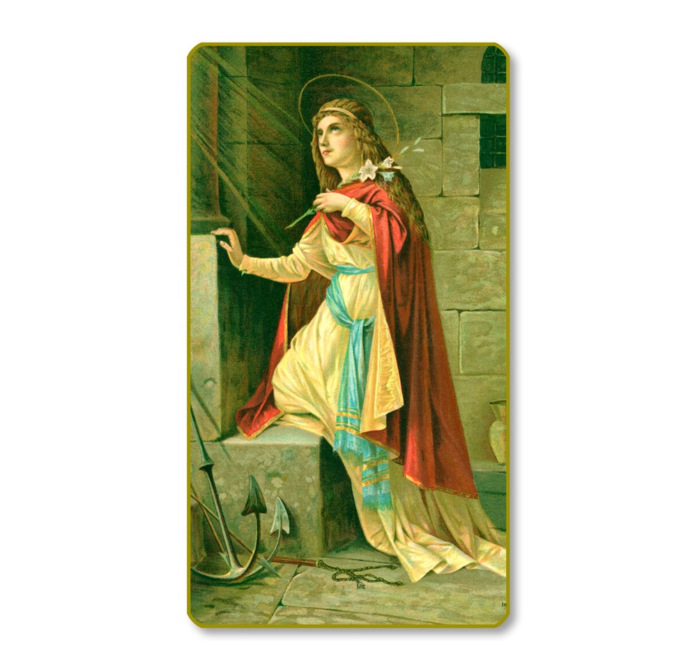 St. Philomena Paper Holy Cards, 100-Count Value Pack