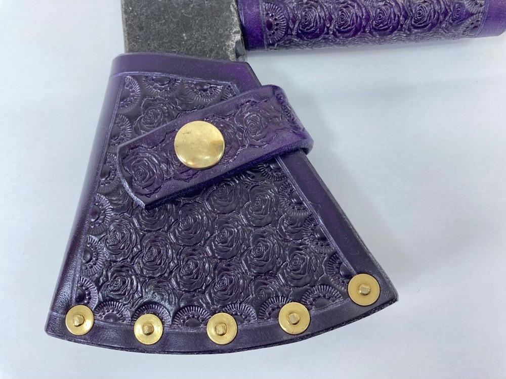 Prandi Hatchet With Custom Sheath And Overstrike Guard