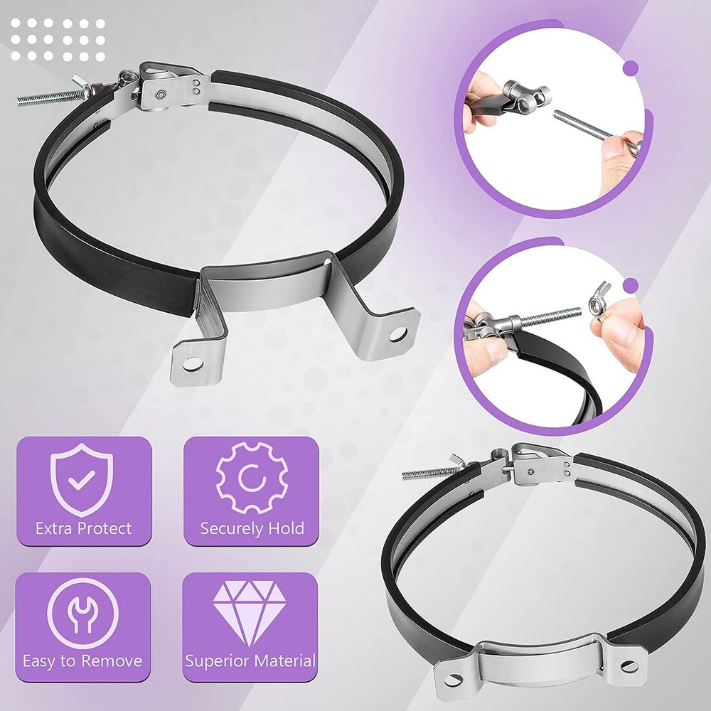 82013 Nitrous Oxide Padded Adjustable Quick Release 10-15 Lb Bottle Bracket Kit