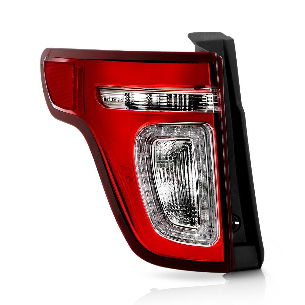 LED Tail Light For 2011-2015 Ford Explorer Red Clear With Bulbs Left Driver Side