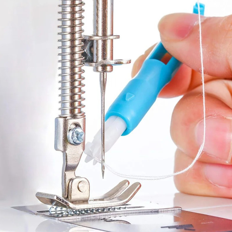 1pc Sewing Machine Needle Inserter & Threader Tool Quick Automatic Aid - NEW