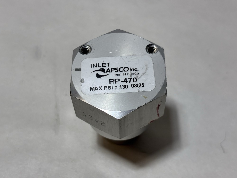 APSCO Pressure Protection Air Valve PP-470
