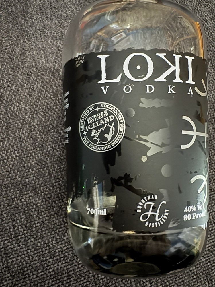 Loki Vodka Empty Bottle 700ml