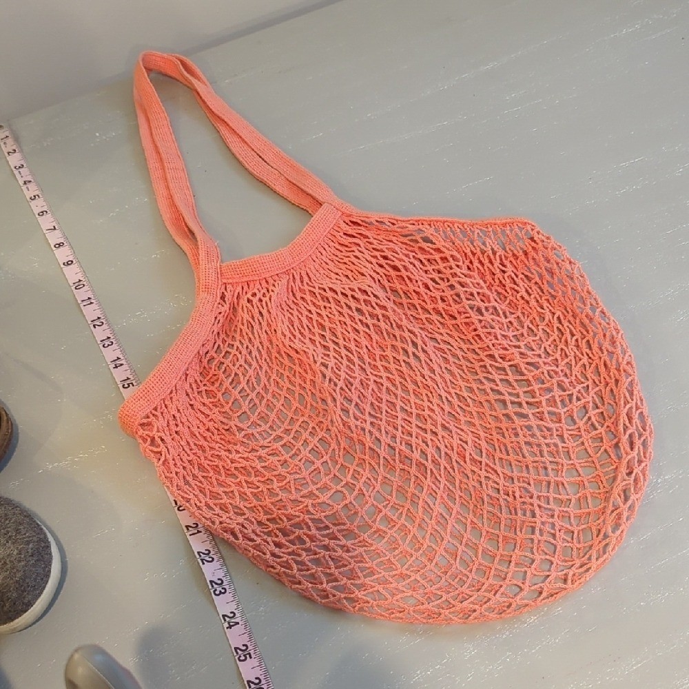 Mesh Tote Bag Coral