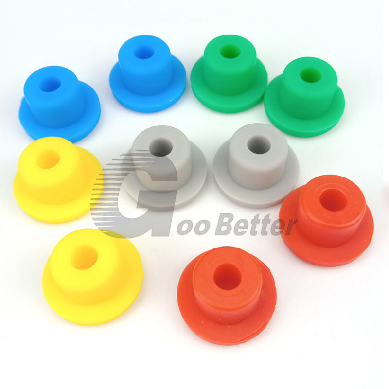 Multicolour Round Plug Silicone Rubber Pipe Seal Hole Plug End Cap Plug 13~48mm