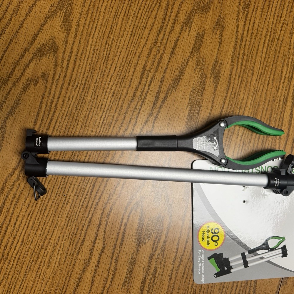 43" Extra Long Grabber Tool, Foldable Grabbers for Elderly Grab It Reaching Tool