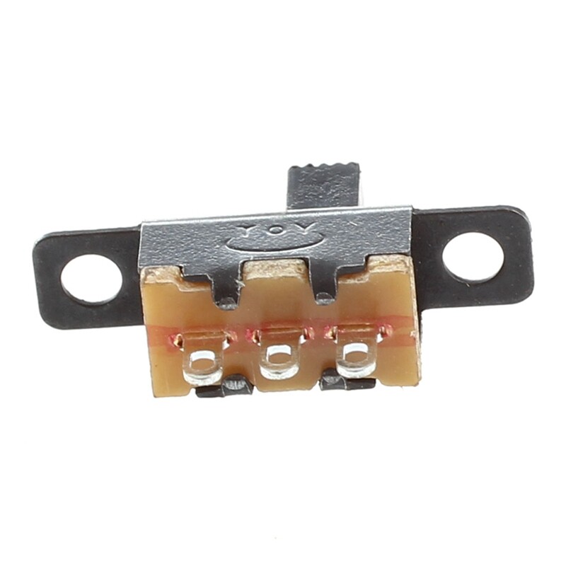 60X Black Format SPDT Sliding Switch E1C1-
