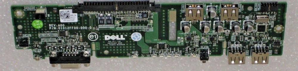 DELL PowerEdge R410 310 Front Control Board 097TTT 97TTT  //system