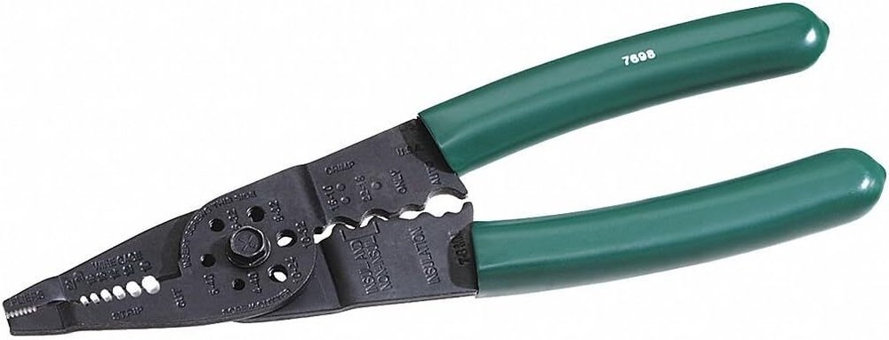 SK Tools 8" Crimper/ Cutter/ Stripper (7698)