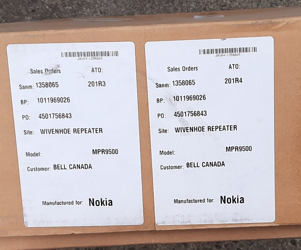 NOKIA MPR9500 Microwave Packet Radio Antenna RFS StackFilter WAVE GUIDE Isolator