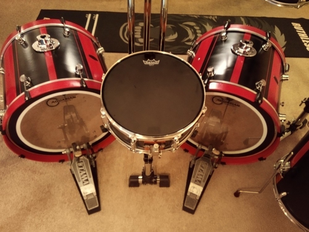 Full 8pc Pdp Custom Kit And Gibraltar Rack