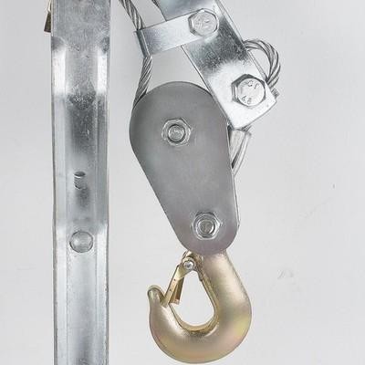 8000lbs Heavy Duty Come Along 4Ton Winch Hoist Hand Cable Puller Pulling