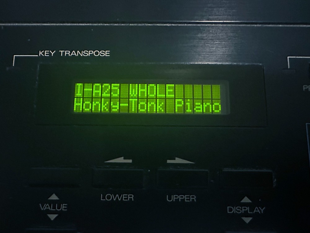 Roland D-20, D-10 Original SHARP LCD Display. Works Great !