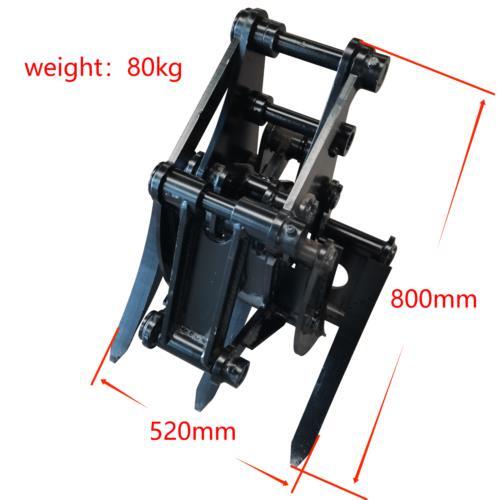 3 Ton Mini Excavator Attachment Grapple Wide Opening Grabber Generic Attachment