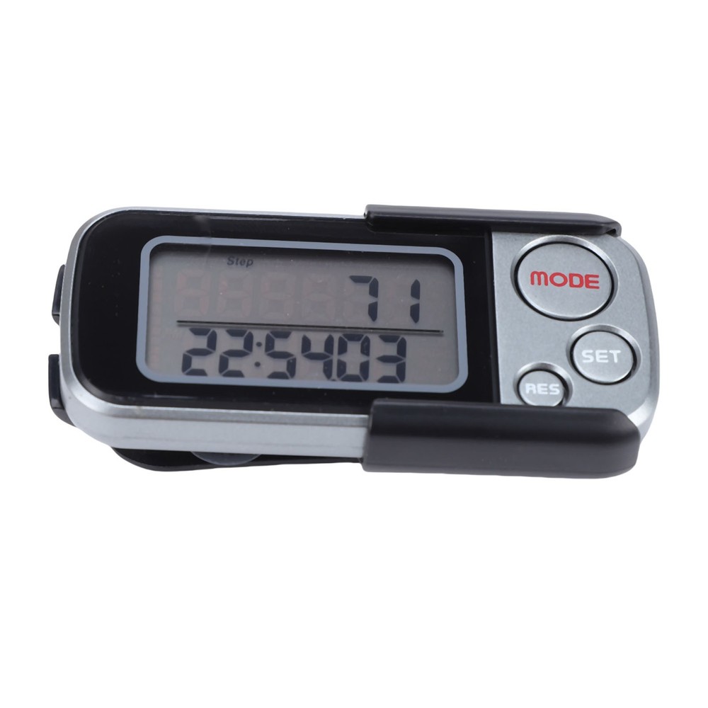 3D Pedometer Step Tracker With Large LCD Display For Walking SWWT