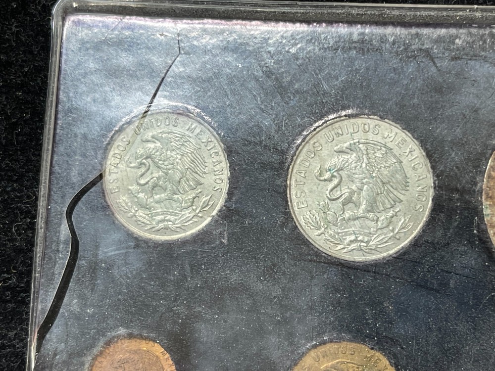 1964 Mexico 6 Coins Mint Set
