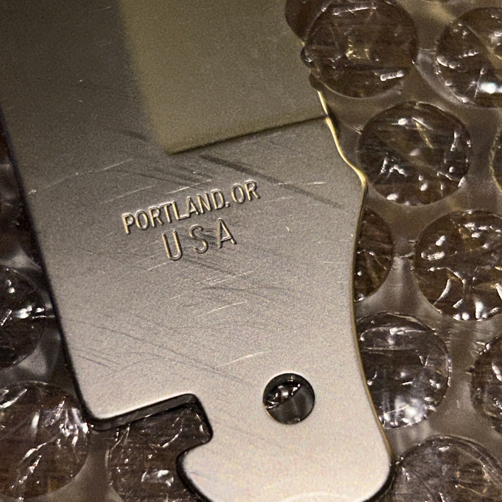 Gerber 650 Replacement Knife Combo Blade Serrated Unsharpened Blank Stainless