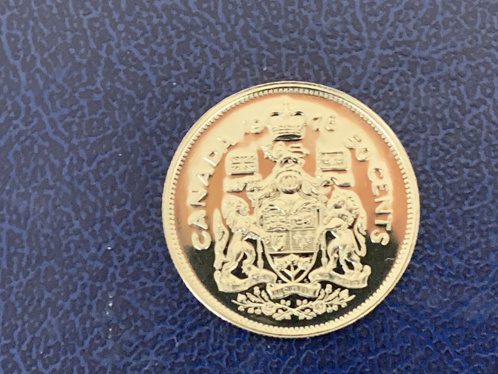 Canada 50 Cent 1976 Coin-Uncirculated