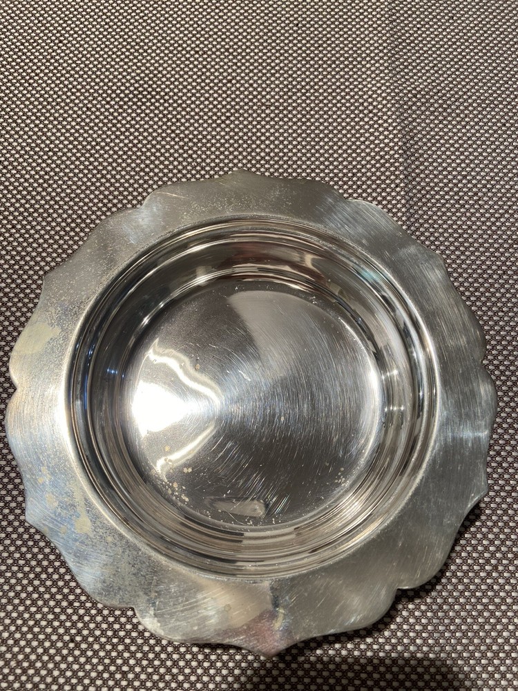 HARRISON BROTHERS & HOWSON 8667 silver plated wine bottle coaster