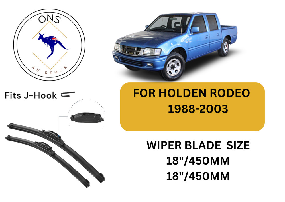 WIPER BLADES FOR HOLDEN RODEO 1988-2003
