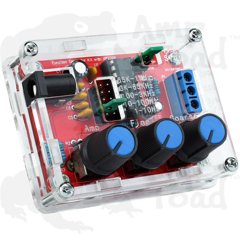 Function Generator XR2206 - DIY Kit - Optional Wall Plug [SOLDERING REQUIRED]