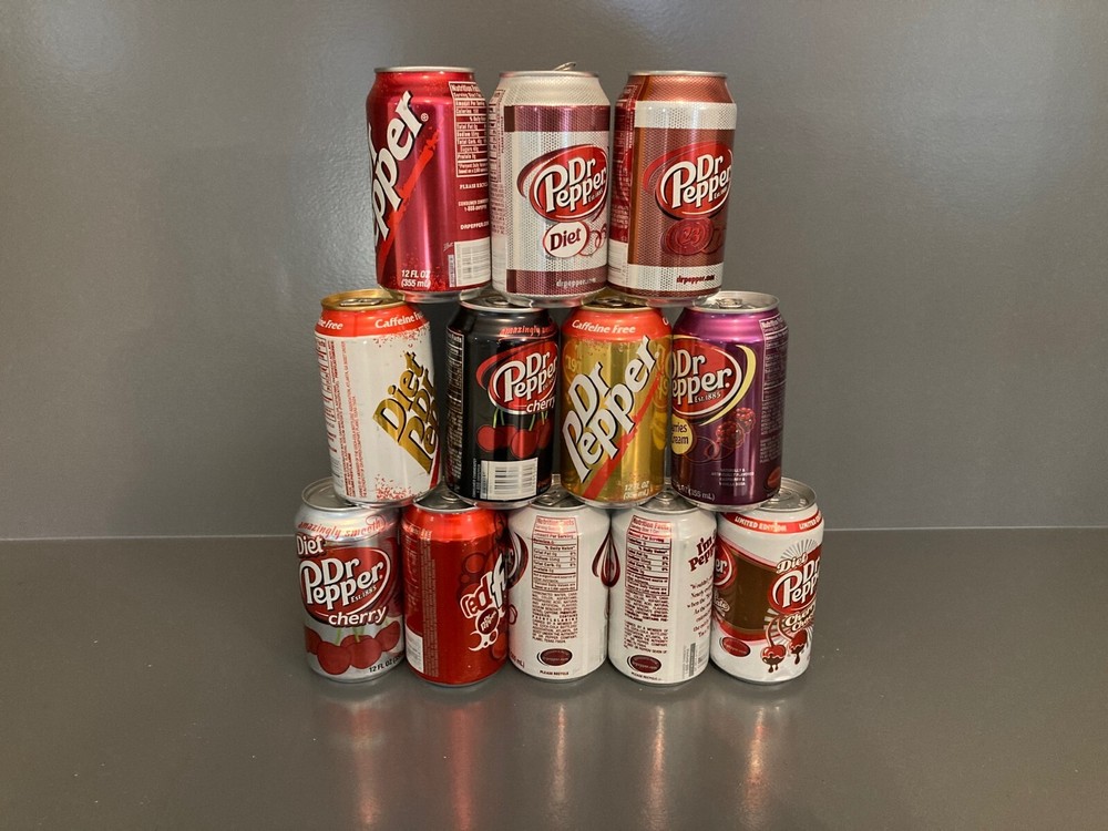 Dr Pepper Can Collector Starter Kit (12 pack)