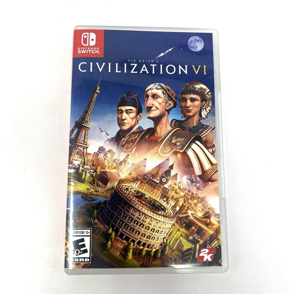 Sid Meier's Civilization VI Nintendo Switch Replacement Case Only (NO GAME)