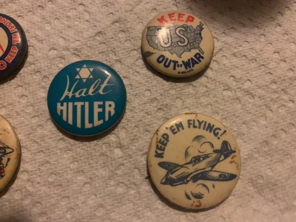 Ww2 American Home front Pins