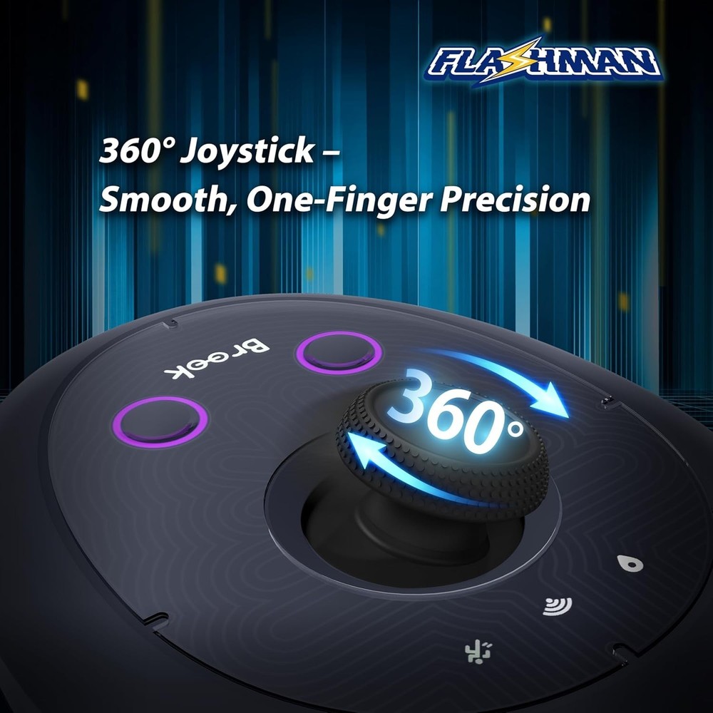 Brook Flashman Virtual GPS Joystick for iPhone,Bluetooth Location Controller V26