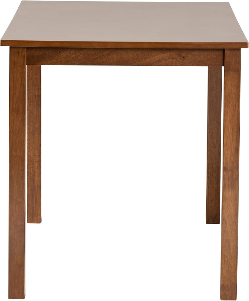 Eveline Walnut Brown Dining Table - Chic & Versatile Design for Any Space