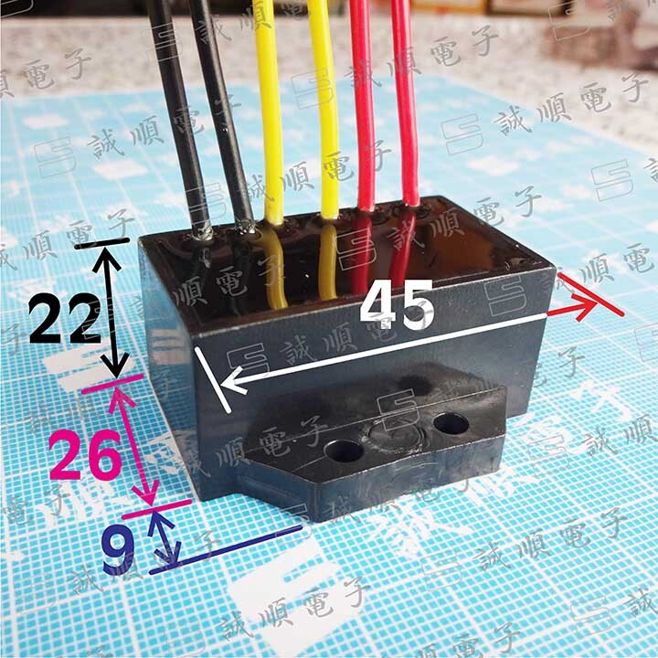 1pcs D-RY Output Voltage=Input Voltage X 0.45 Rectifier