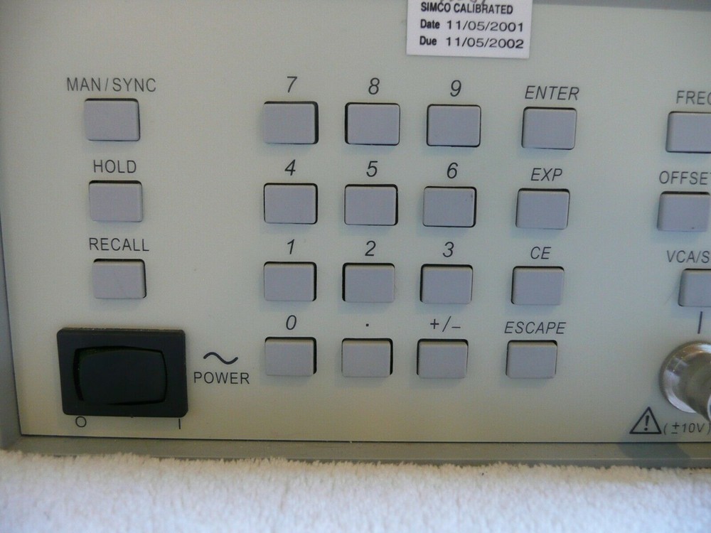 Wavetek Model 39 30MS/S Universal Waveform Generator 18-28C.Tested Make Offer!!!