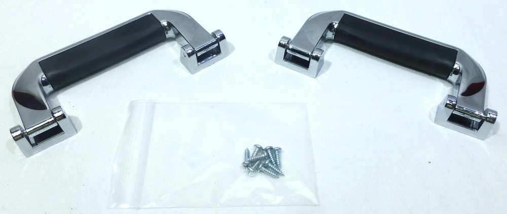 (2) Two Euro or Briefcase Swivel Handle For ATA Road Cases - Medium