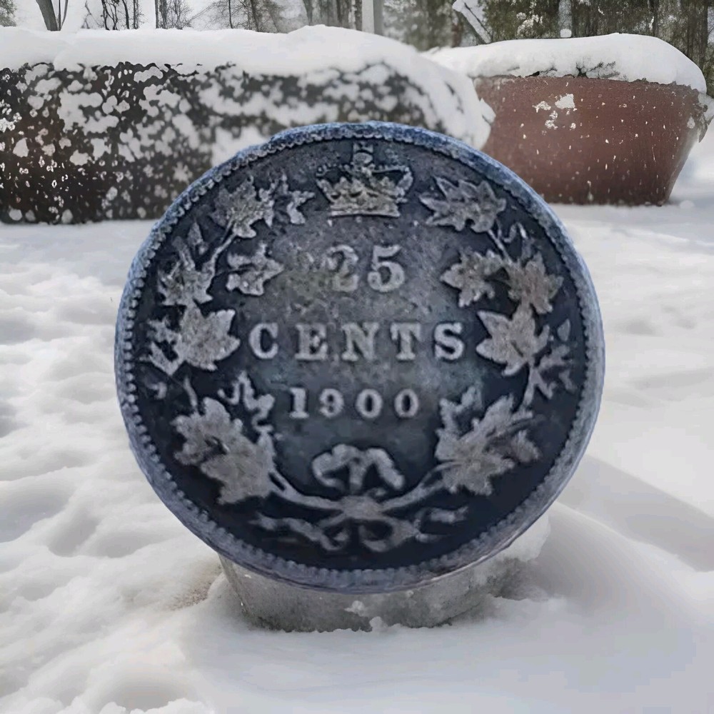 Canada 1900 25 Cents