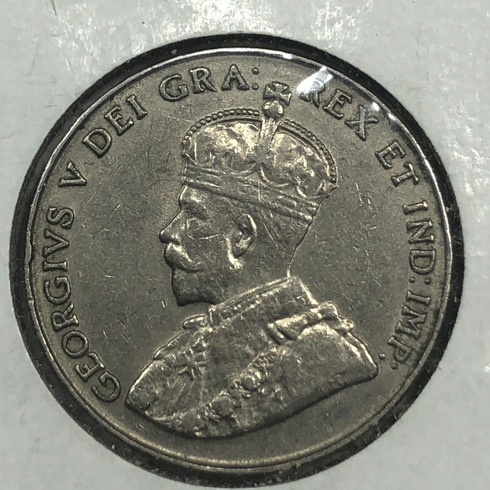 1936 Canada Five Cent Foreign Coin #1513