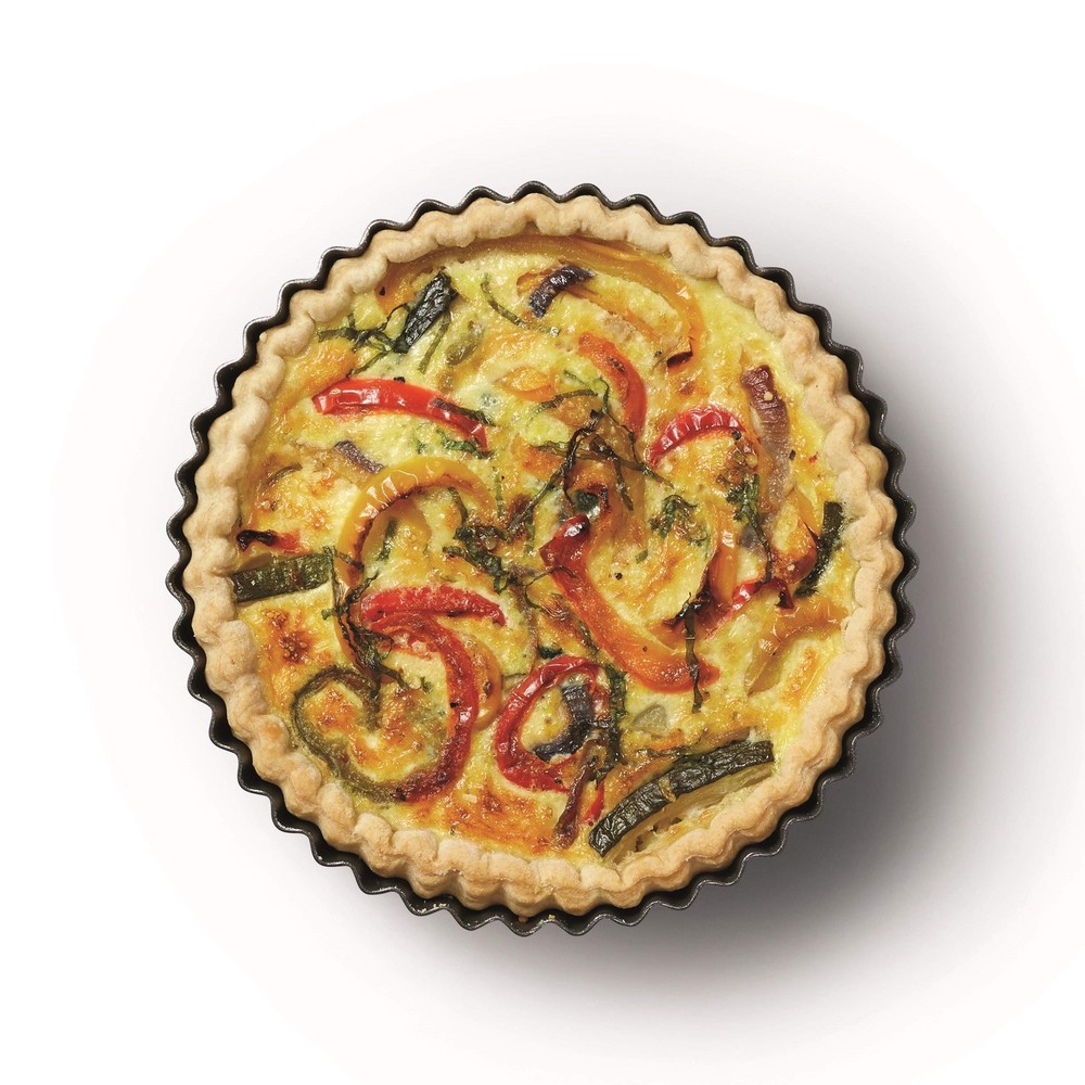 KitchenCraft MasterClass Non-Stick Fluted Flan Tin/Quiche Pan with Loose Base...