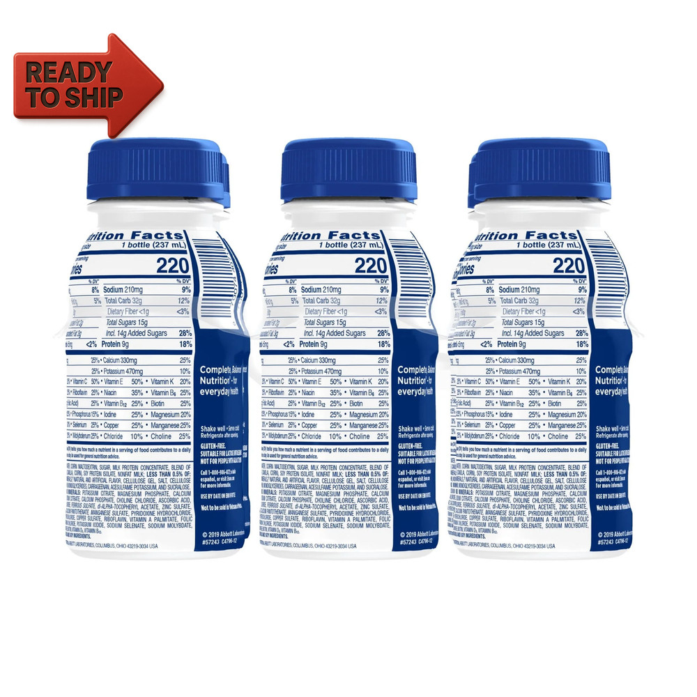 Original Nutrition Shake, 9G Protein, Vanilla, 8 Fl Oz - 6 Pack