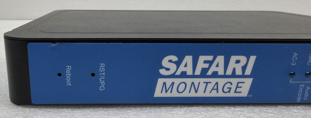 Safari Montage G1571 SD/HD MPEG Encoder Tested
