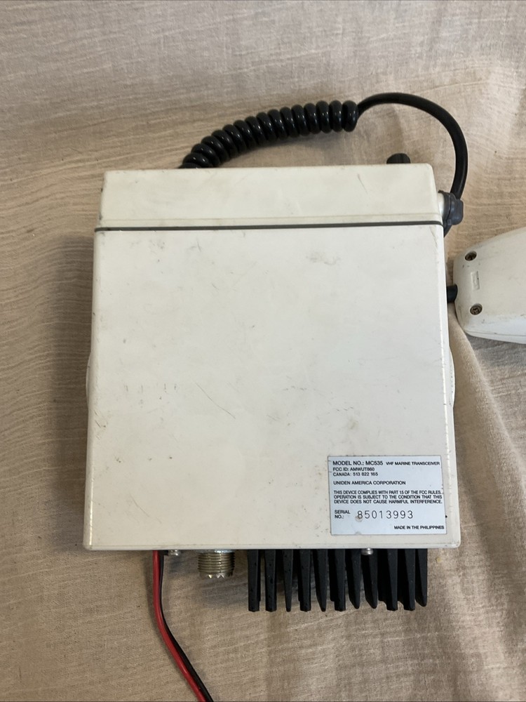 Vintage Uniden MC535 VHF Marine Transceiver